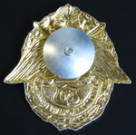 Знак "300 выходов на охрану границы ПВ пограничник" на закрутке