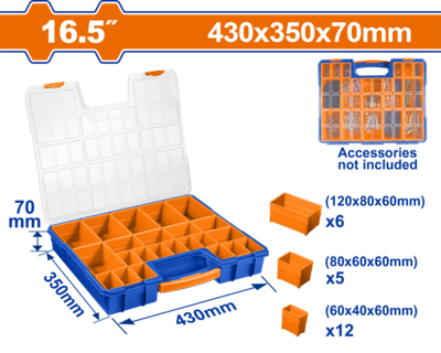 Органайзер 430х350х70 мм (6) WADFOW WTB1611