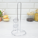 Держатель для бумажного полотенца металл 13*27,5см VETTA