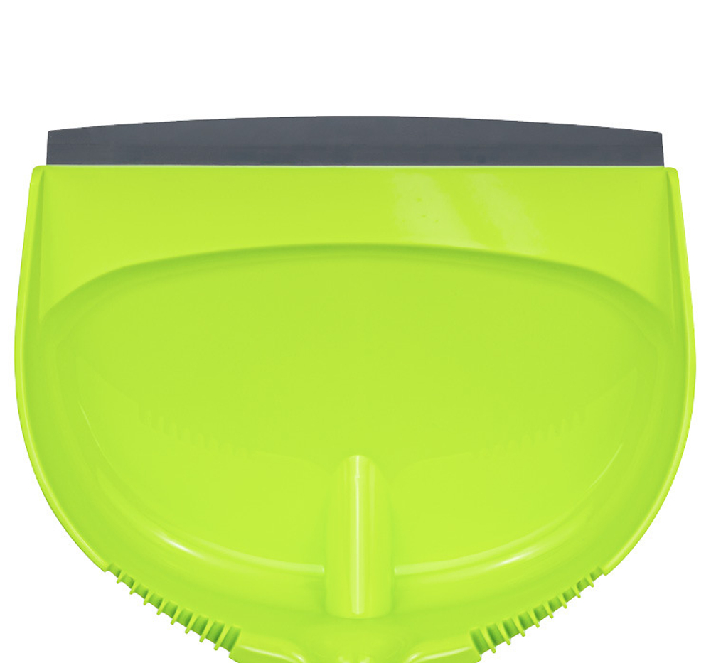 Щетка-сметка с совком ДУЭТ прорезиненная рукоятка М5176