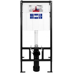 Инсталляция BETTOSERB SAVA FIX SLIM, клавиша смыва COOL, хром. глянец, SET40006469