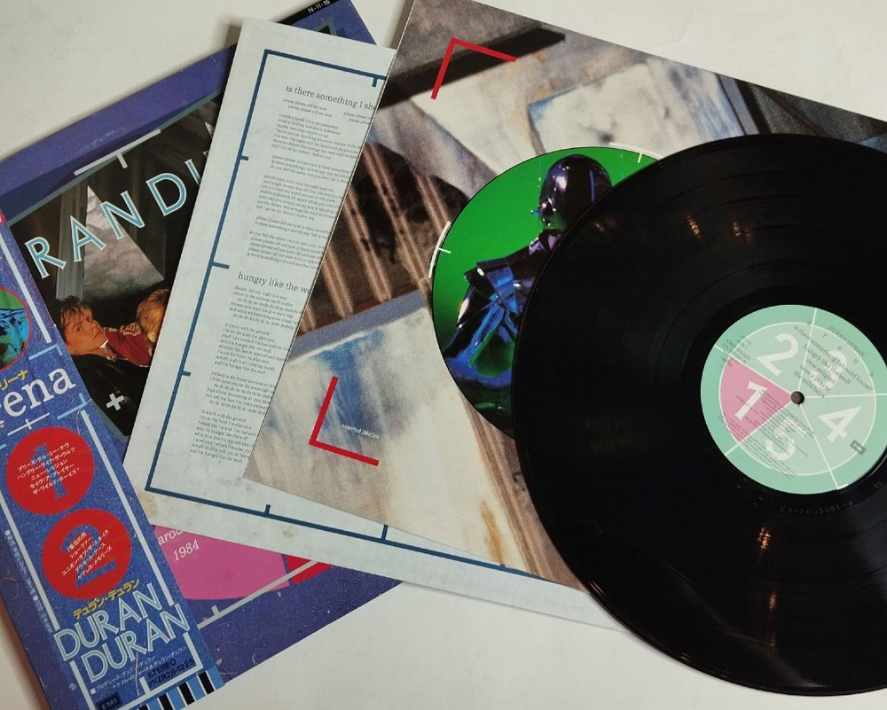Винтажная виниловая пластинка LP Duran Duran Arena (Japan 1984) (Obi) Save A Prayer