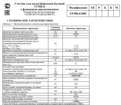 Газовый счетчик СГМБ-4 С ФЛАНЦЕВЫМ СОЕДИНЕНИЕМ 2025 г. левый правый, Омега G4, ТРИТОН-ГАЗ, СГР G-4,Омега G4