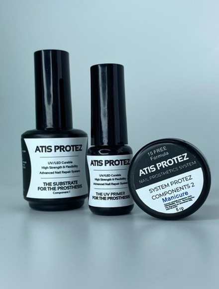 Маникюрный набор система Протез (3 компонента)