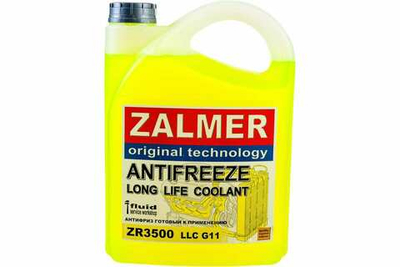 Антифриз ZALMER ZR3500 G11 LLC (желтый) 5кг