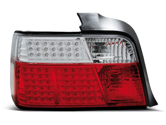 Задние фонари Bmw 3 E36 red white led