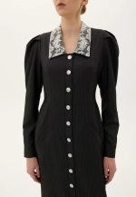 Платье «Липа», серый