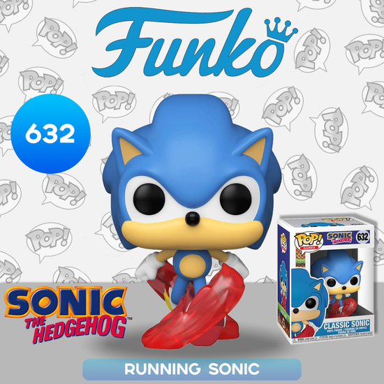 Фигурка Funko POP! Games Sonic 30th Running Sonic (632) 51964