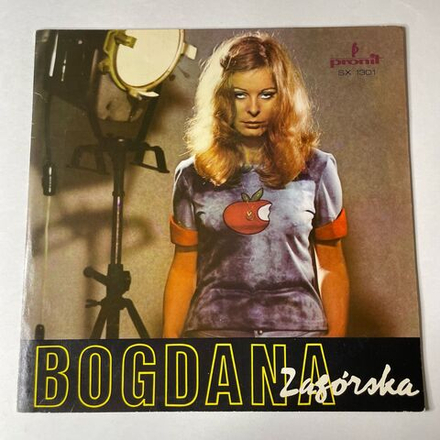 Винтажная виниловая пластинка LP Bogdana Zagorska (Польша 1975)