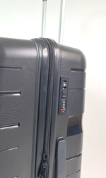 Большой чемодан Bon-Voyage PP One, Черный, L