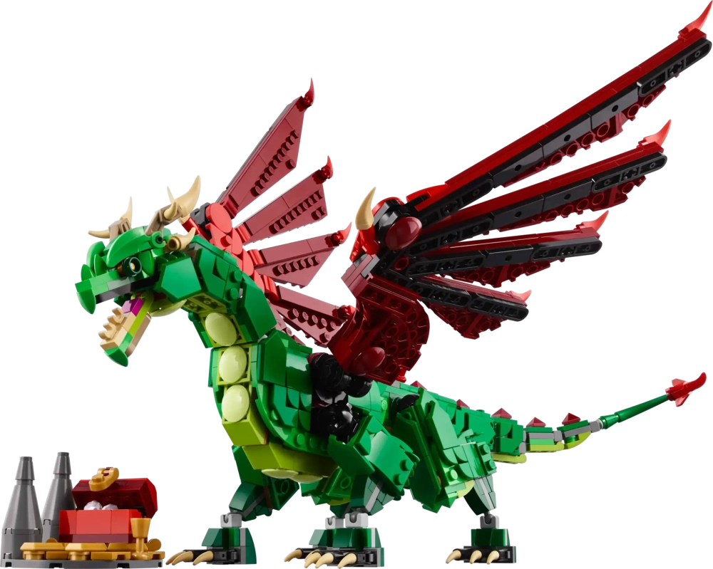 Конструктор LEGO Creator 31161 Средневековый дракон, 3в1