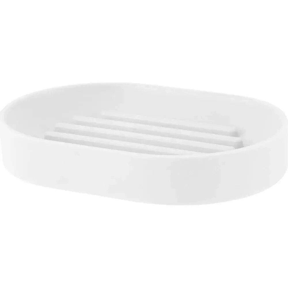 Мыльница Keeplex 12x8,3x2см белое облако