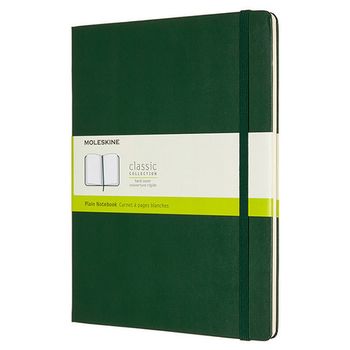 Блокнот Moleskine Classic XLarge 190х250 мм 192 стр нелинованный твердая обложка (QP092K15)