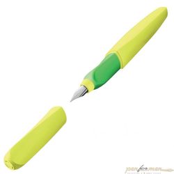 Перьевая ручка Pelikan Office Twist P457 желтый неон с пером M (PL807272)
