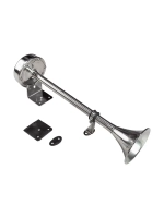 Сигнал 12В нерж. одинарная труба (400мм, 115 дБ)