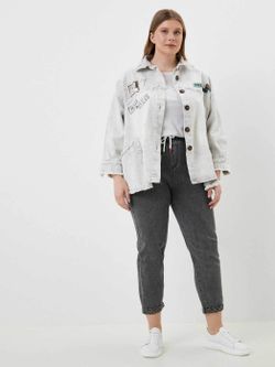 Джинсы на резинке больших размеров