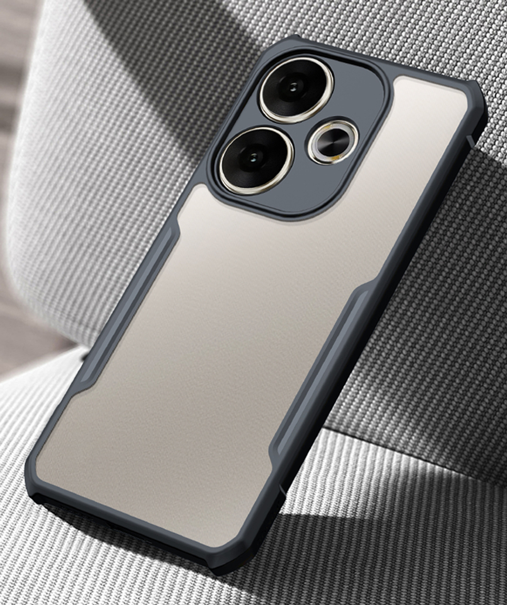 Чехол на Poco F6 противоударный с усиленными углами XUNDD