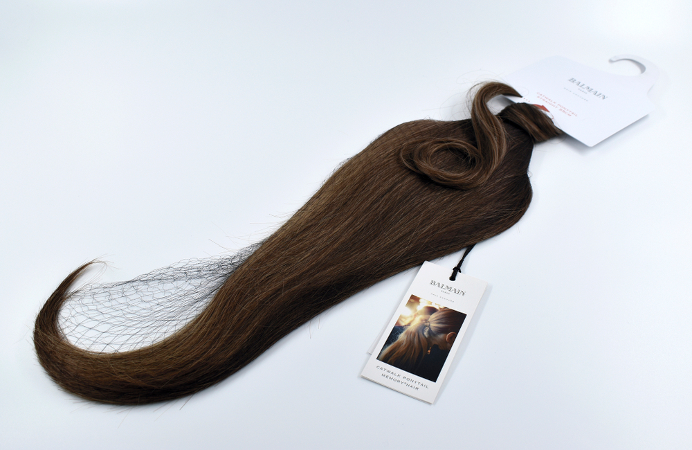 Balmain Hair Couture Хвост из прямых искусственных волос 55 см Цвет SYDNEY Catwalk Ponytail MH Straight