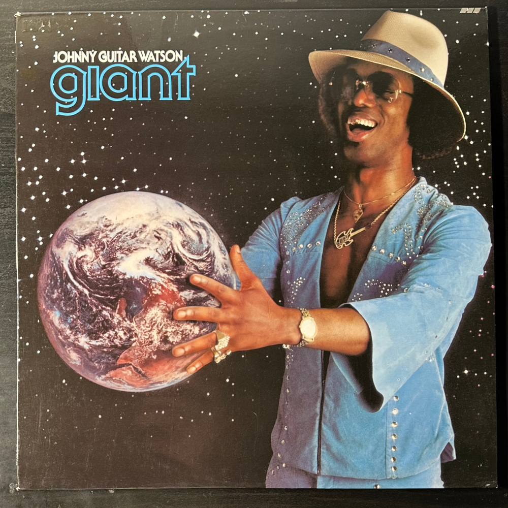 Johnny Guitar Watson ‎– Giant (Англия 1978г.)
