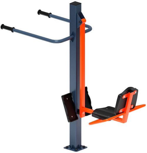 Жим ногами + Брусья - Уличный тренажер двойной