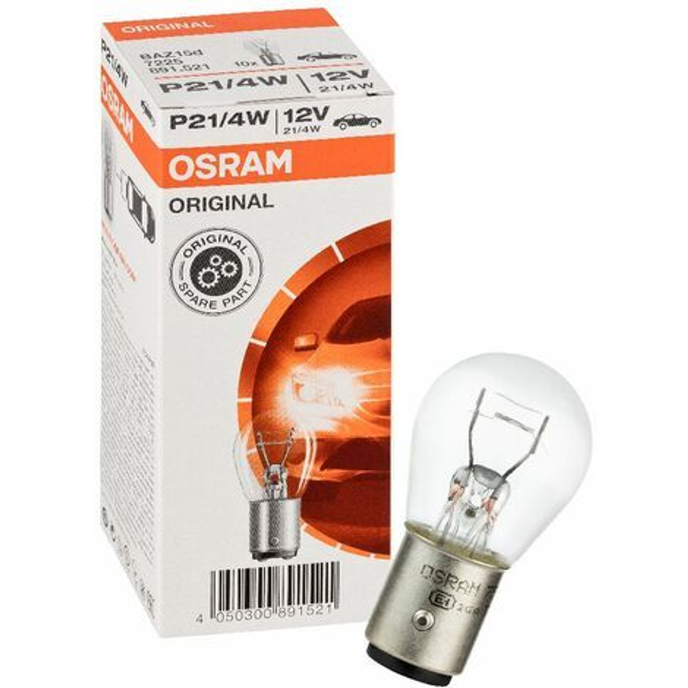 Автолампа 12V P21/4W Osram
