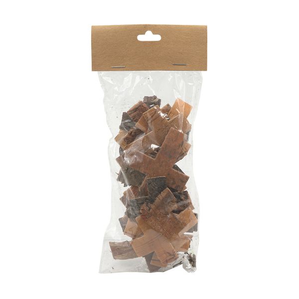 Декоративные элементы из коры дерева 