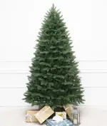 Елка с гирляндой «Олимпия» (Литая хвоя) 270 см / 2,7 м