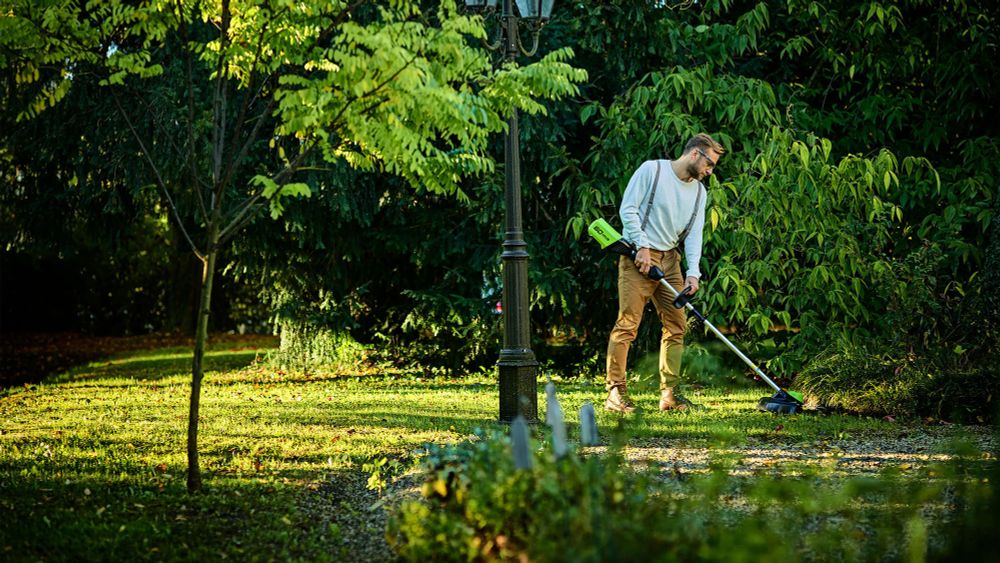 Аккумуляторная самоходная газонокосилка Greenworks GD40LM46SP, 2506807.40v, 46см, без АКБ и ЗУ