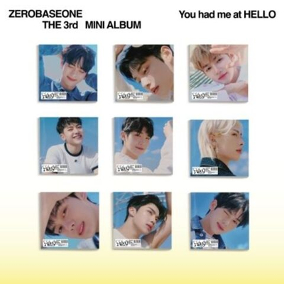Альбом ZEROBASEONE - YOU HAD ME AT HELLO 3rd Mini Album DIGIPACK RANDOM Version