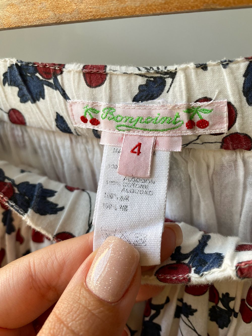 Хлопковая юбка Bonpoint, 104