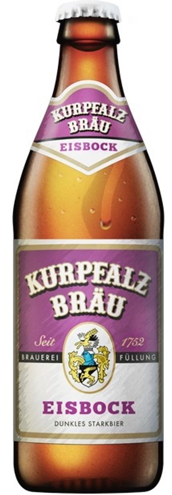 Пиво Курпфальц Брой Айсбок / Kurpfalz Brau Eisbock 0.5 - стекло