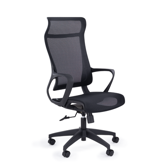 Кресло UTFC Мориока М-242 черный пластик (черный)