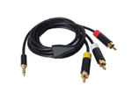 Шнур AV для приставки X-BOXE 360 E (Jack 4Pin x 3RCA)