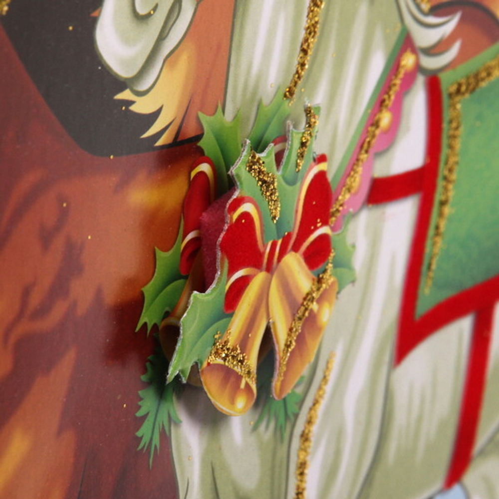 Плакат «Снежная упряжка» 45 см