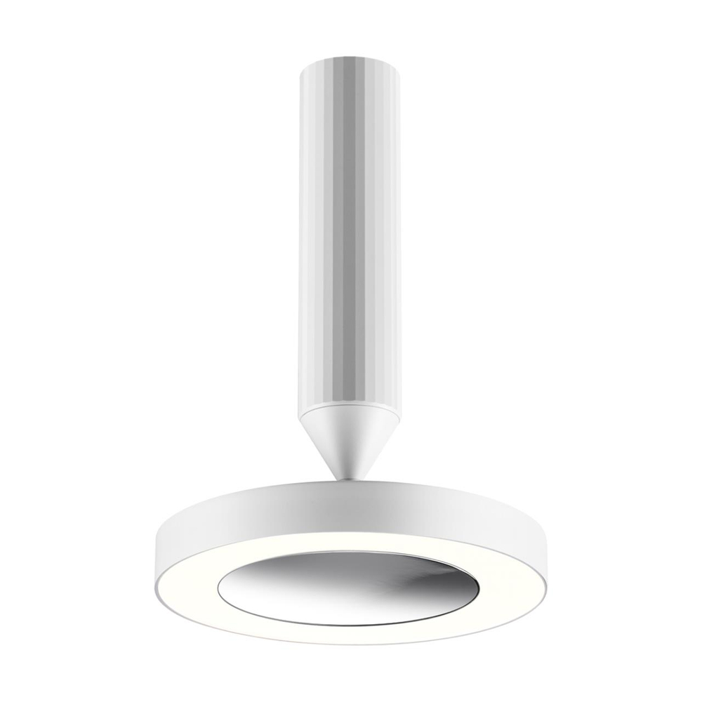 359278 OVER NT23 326 белый Светильник накладной светодиодный IP20 LED 18W 85-265V 1350Лм 3000К MIRROR
