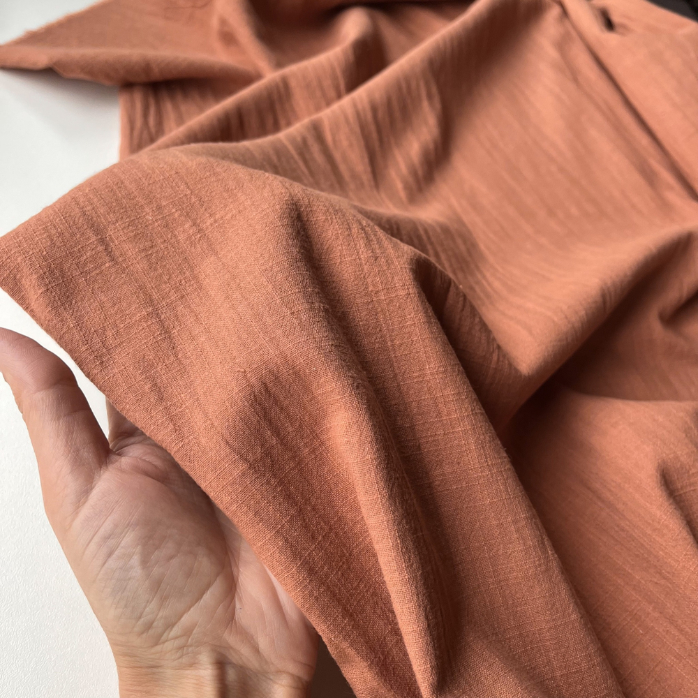 Хлопок "под Лён" Корица