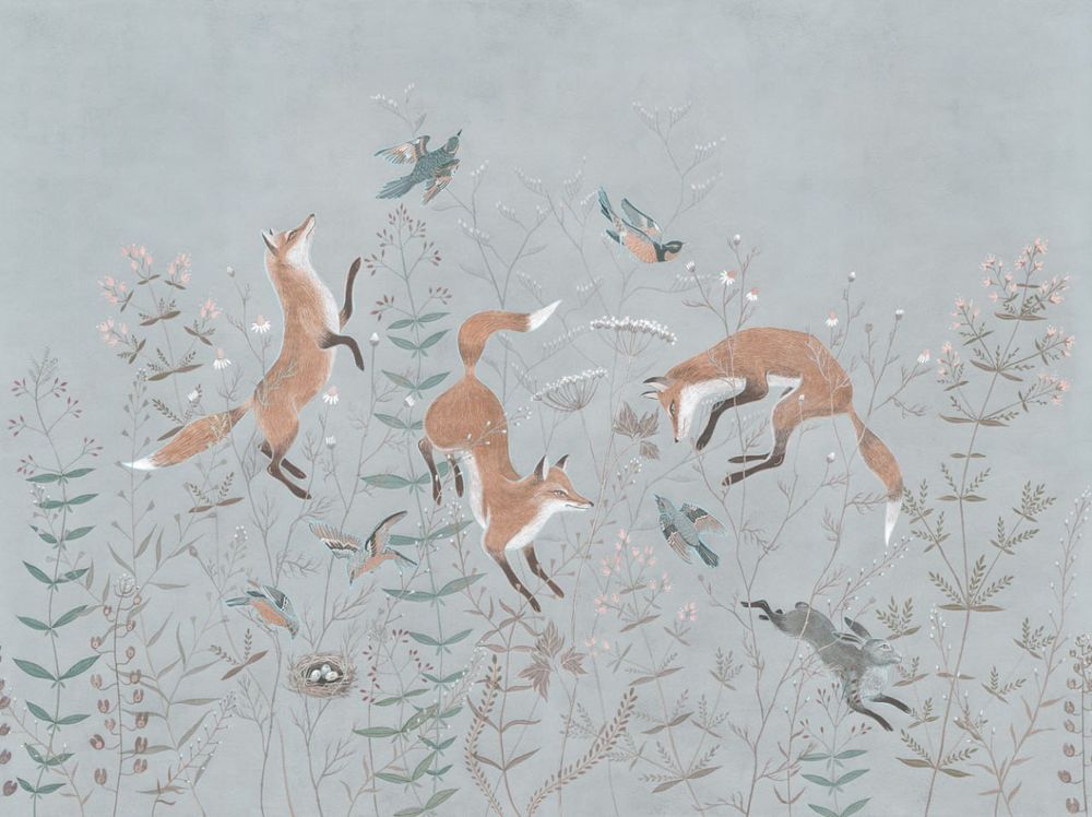 Бесшовная фреска ECO текстиль FOXY, 2,7 м (Ширина 4 м)