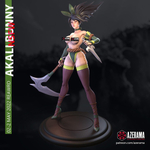Зайка Акали Фигурка Akali League of Legends