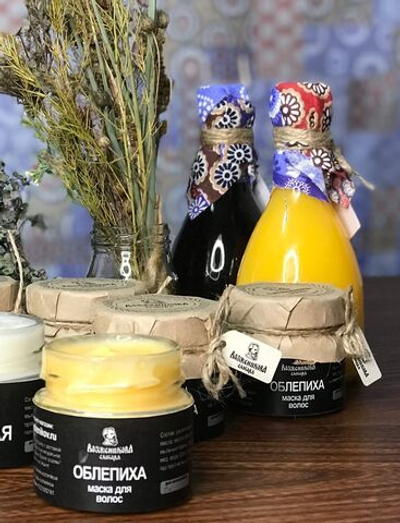 Облепиховая маска для волос