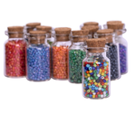 "Zlatka" набор бисера для рукоделия SGB №4 ассорти мат.крашен.бензиновый