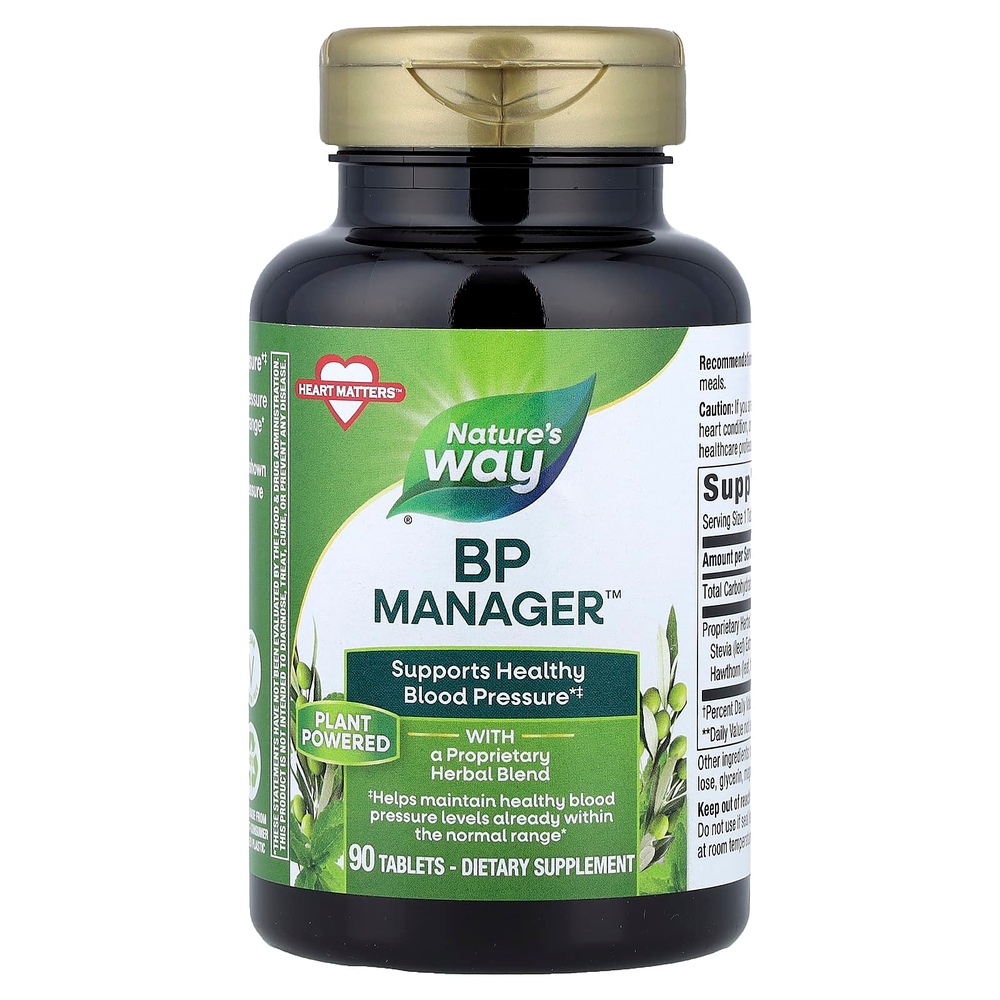 Nature's Way, BP Management™, 90 таблеток