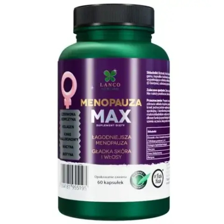 Lanco Nutritions Menopause Max - 60 капсул