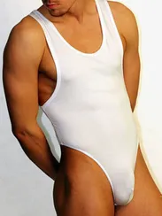 Мужское боди белое Doreanse Man Body 5003