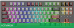 Клавиатура Royal Kludge RK-R87 Brown switch Black/Gray/Red