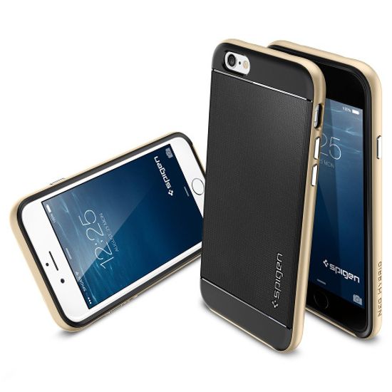 Sgp Spigen Case Neo Hybrid Champagne Gold SGP11035 - Противоударная накладка для iPhone 6 / 6S