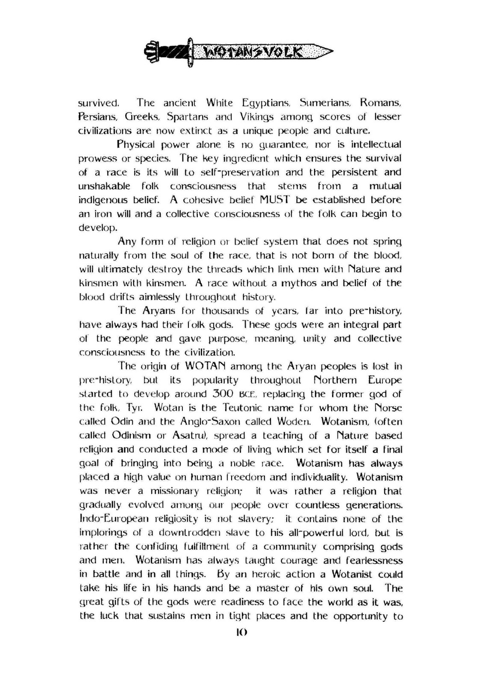 Creed of Iron. Wotansvolk Wisdom | Ron McVan