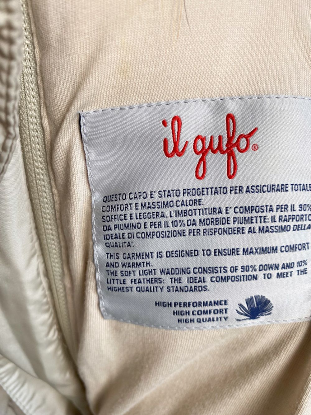 Новый пуховой комбинезон Il Gufo, 74