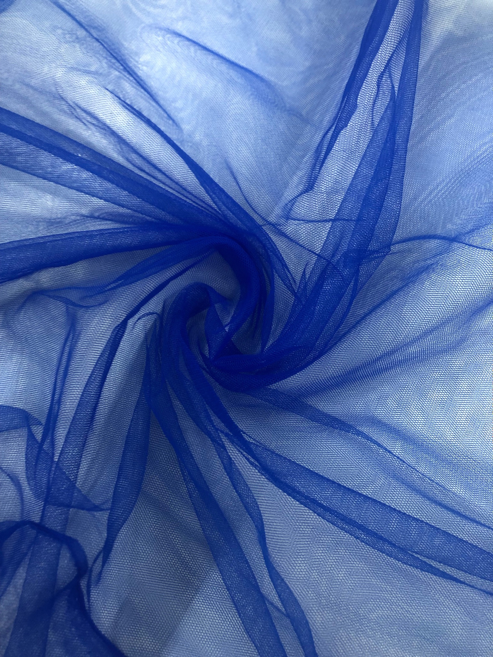 Ткань Фатин синий арт. 324871
