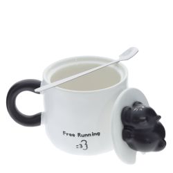 GAEM Кружка с крышкой, 360 мл, L14 W10 H12 см, 4в.