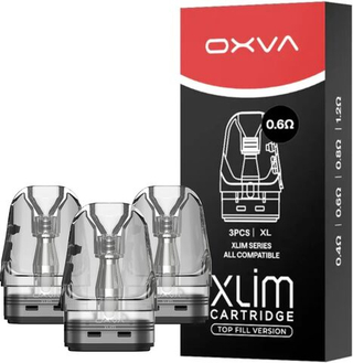 OXVA XLIM Top Fill Cartridge 3ml 0.6ohm (3szt)